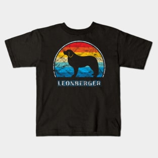 Leonberger Vintage Design Dog Kids T-Shirt